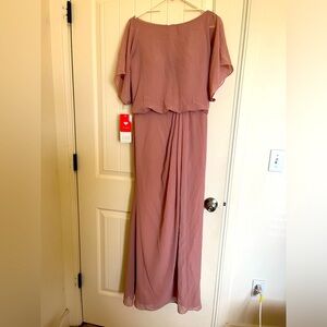 Size 4-6 dusty rose formal dress